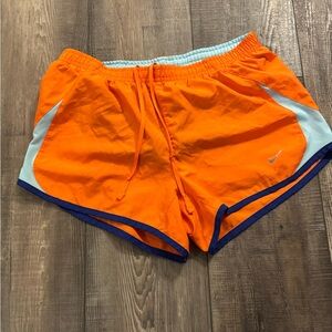 Nike Orange Running Shorts